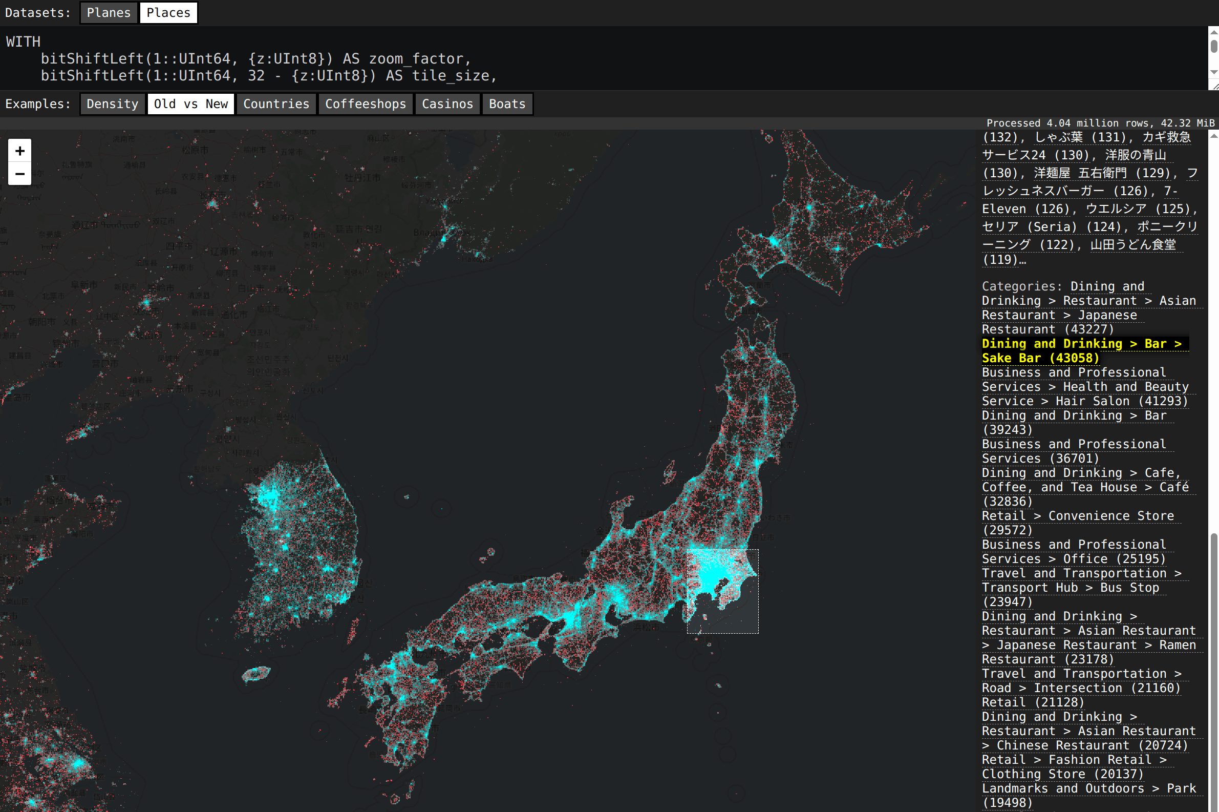 Сакэ-бары в Японии